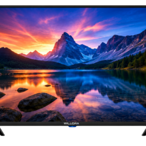Willora Premium 32-Inch HD Smart LED Google TV with Bezel-Less Display & Dolby Audio (Midnight Black)